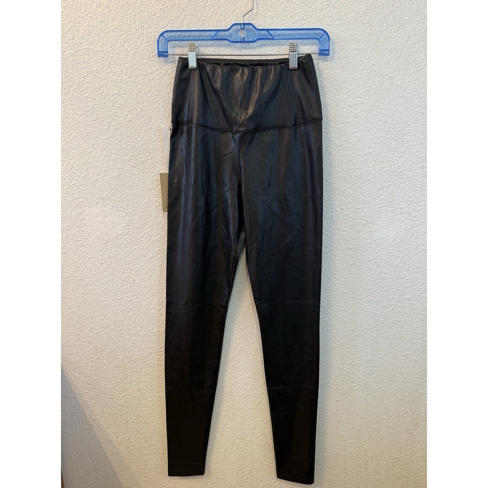 Wilfred Free Daria-R Faux Leather Leggings Black Small  NWT Aritzia